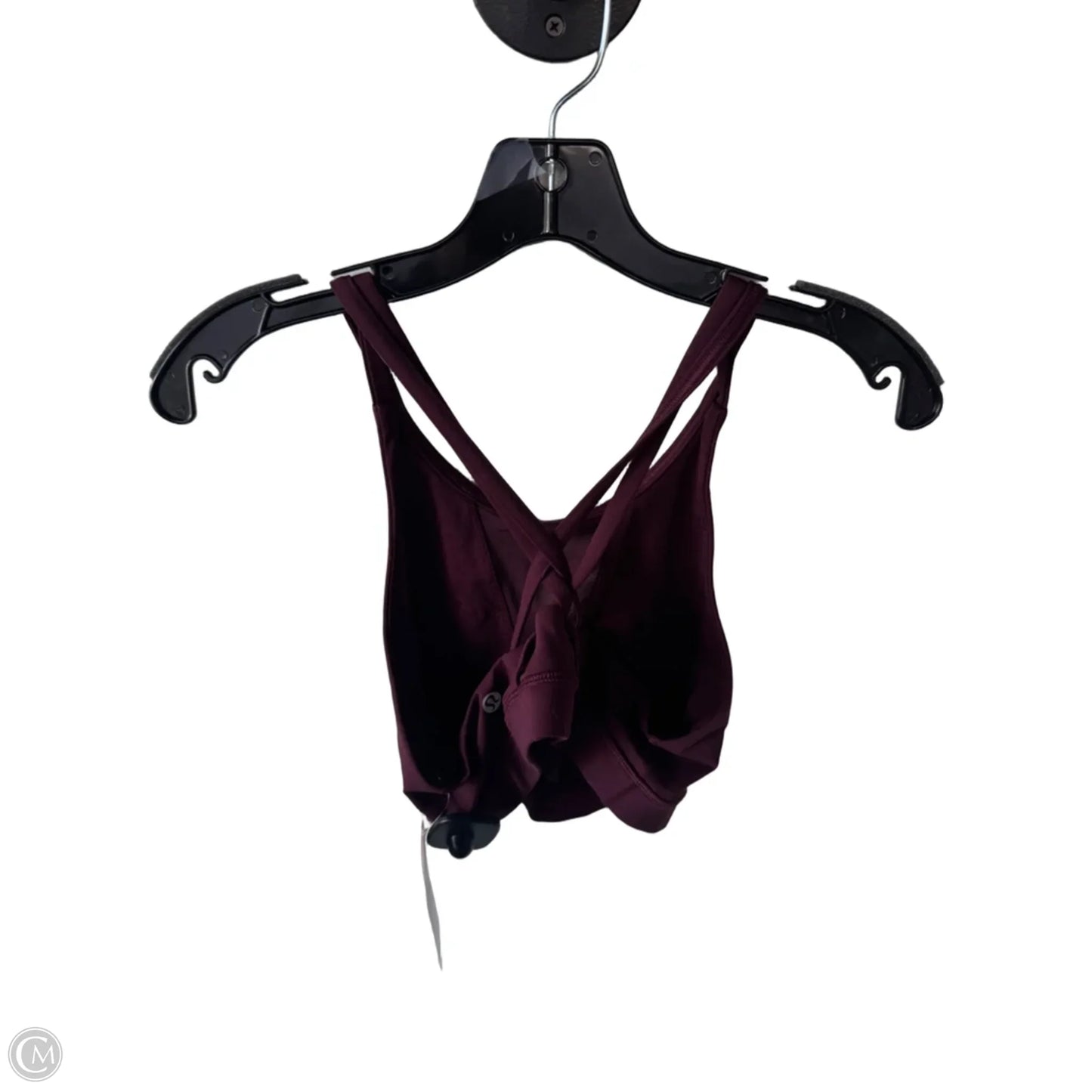 Athletic Bra By Lululemon In Maroon, Size: M