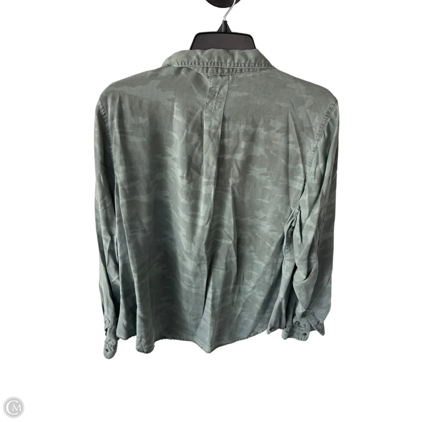 Blouse Long Sleeve By Maurices In Green, Size: Xxl