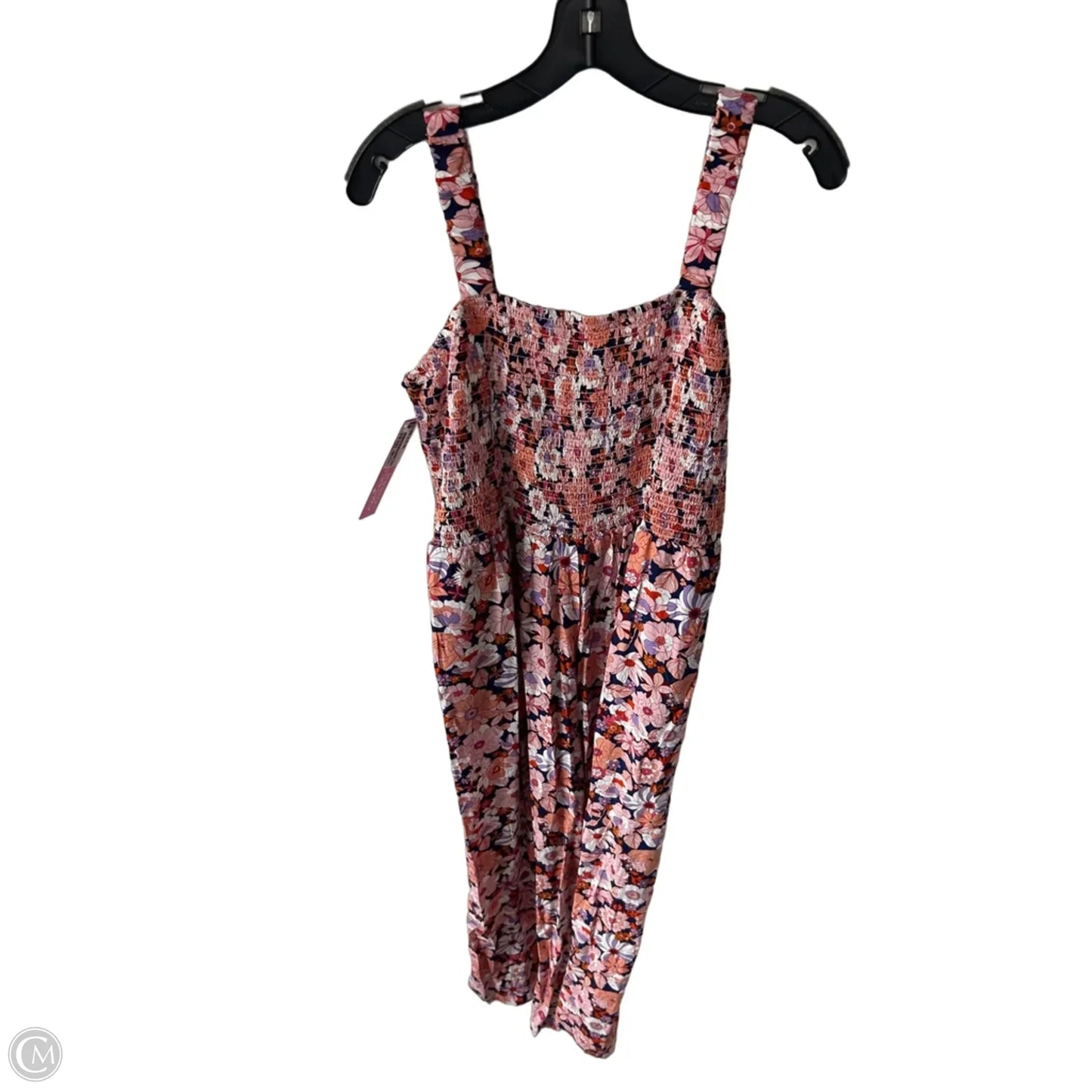 Jumpsuit By Cme In Blue & Orange, Size: L
