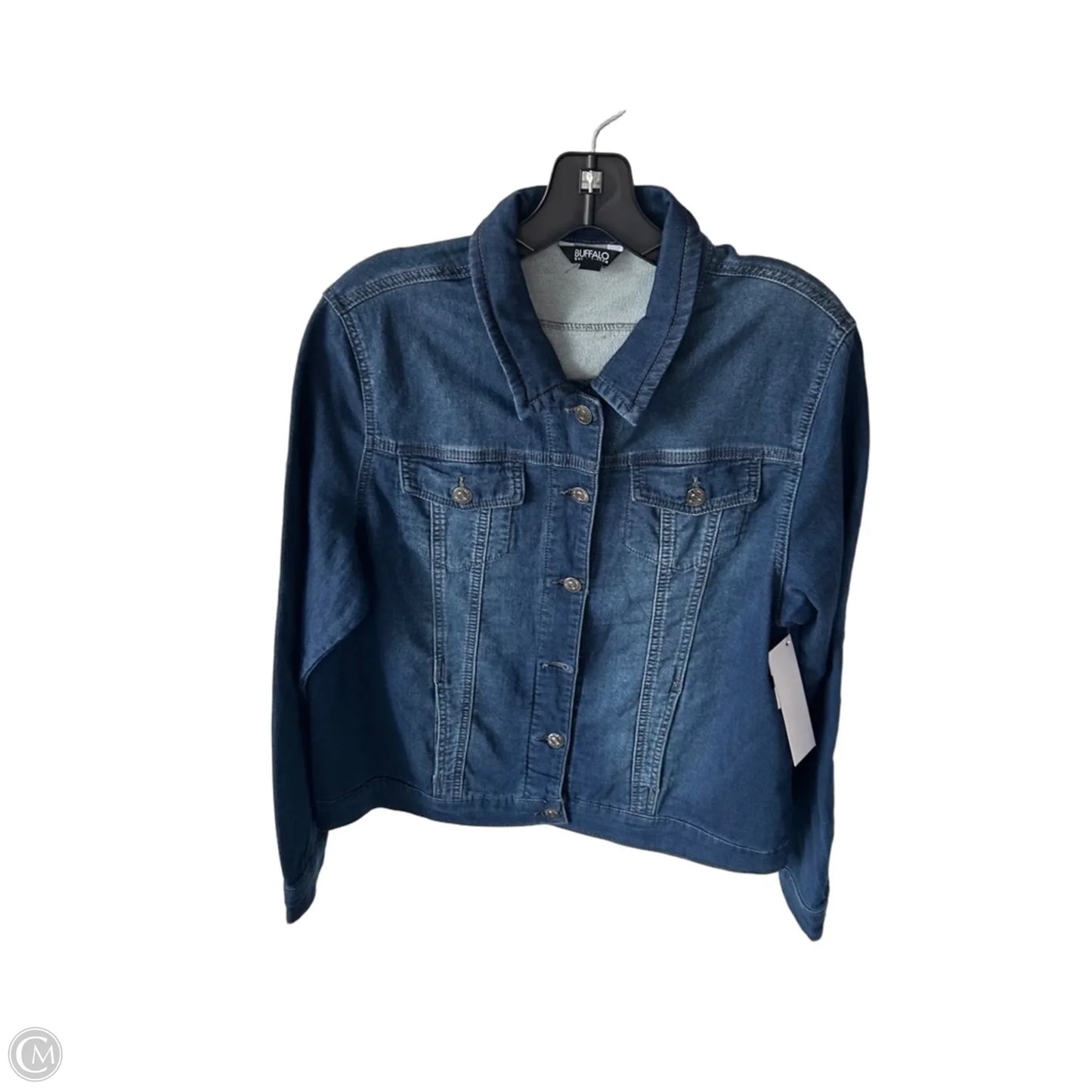 Jacket Denim By Buffalo David Bitton In Blue Denim, Size: L