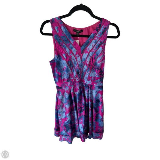 Dress Party Short By Banana Republic In Blue & Pink, Size: Mp