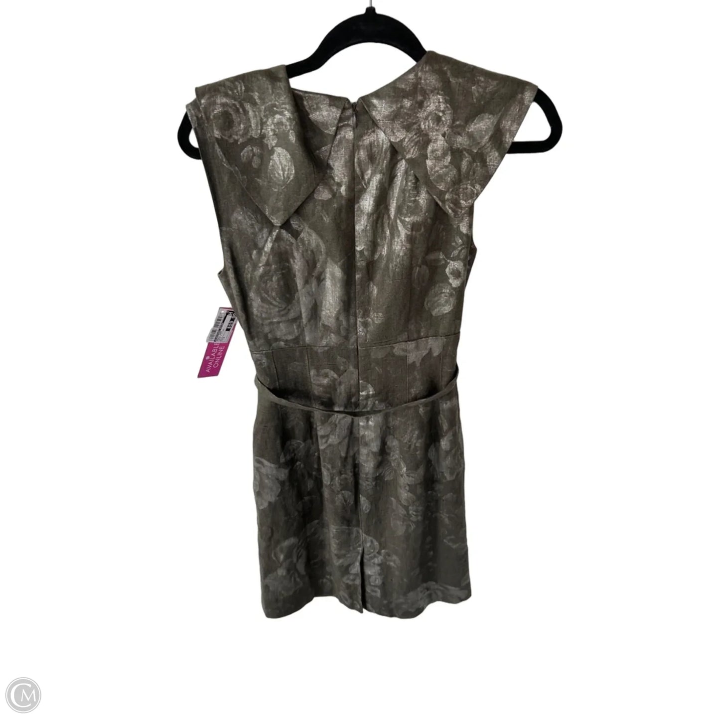 Dress Work By Classiques Entier In Green & Silver, Size: S