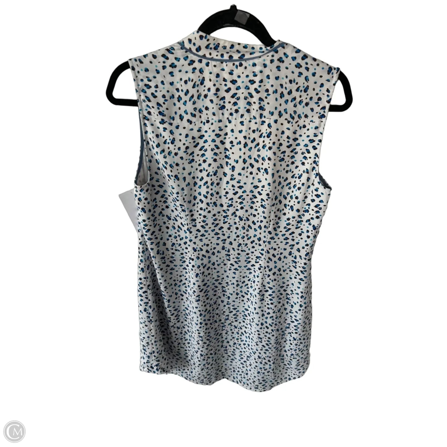 Dress Work By Cabi In Blue & White, Size: M