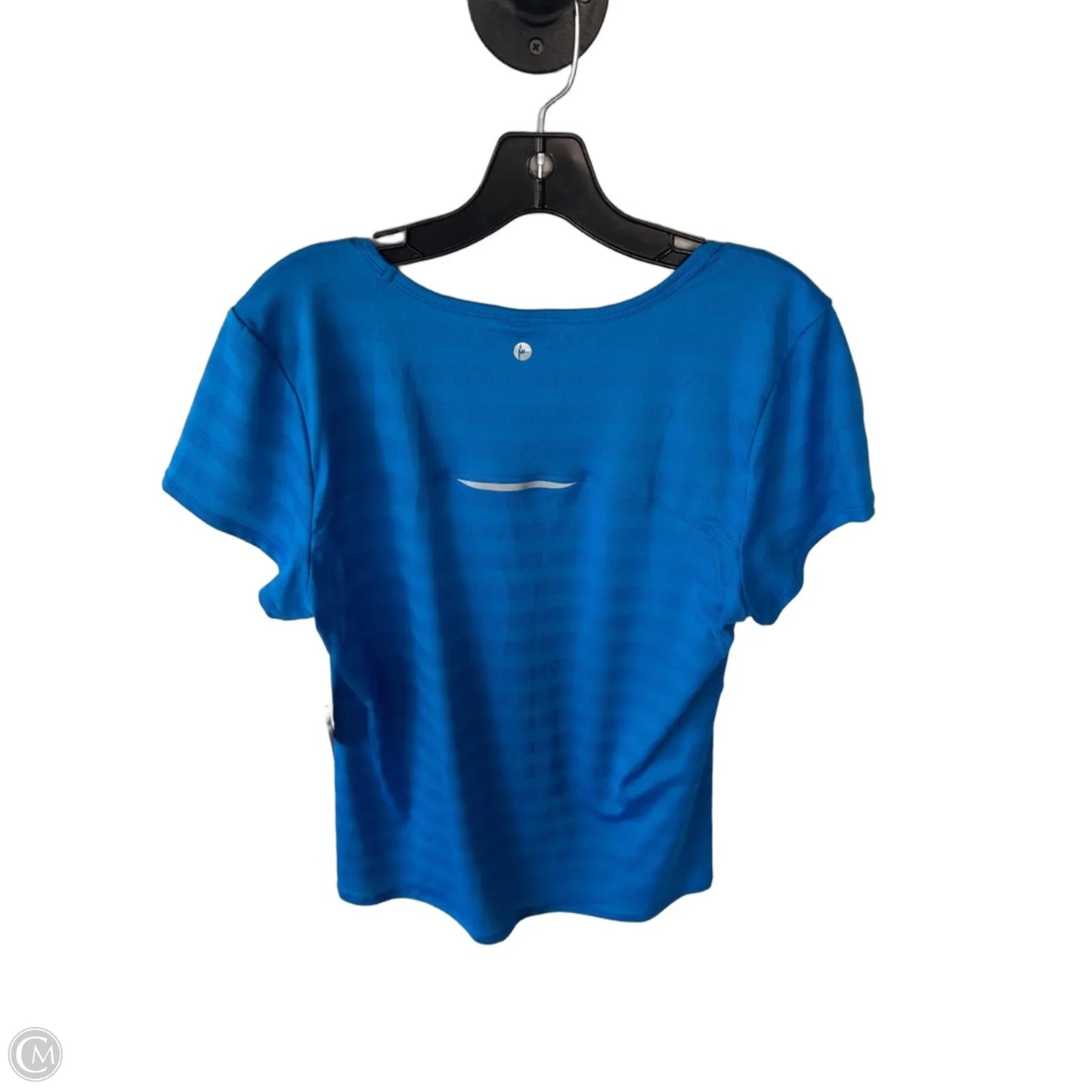 Athletic Top Short Sleeve By Active Life In Blue, Size: L