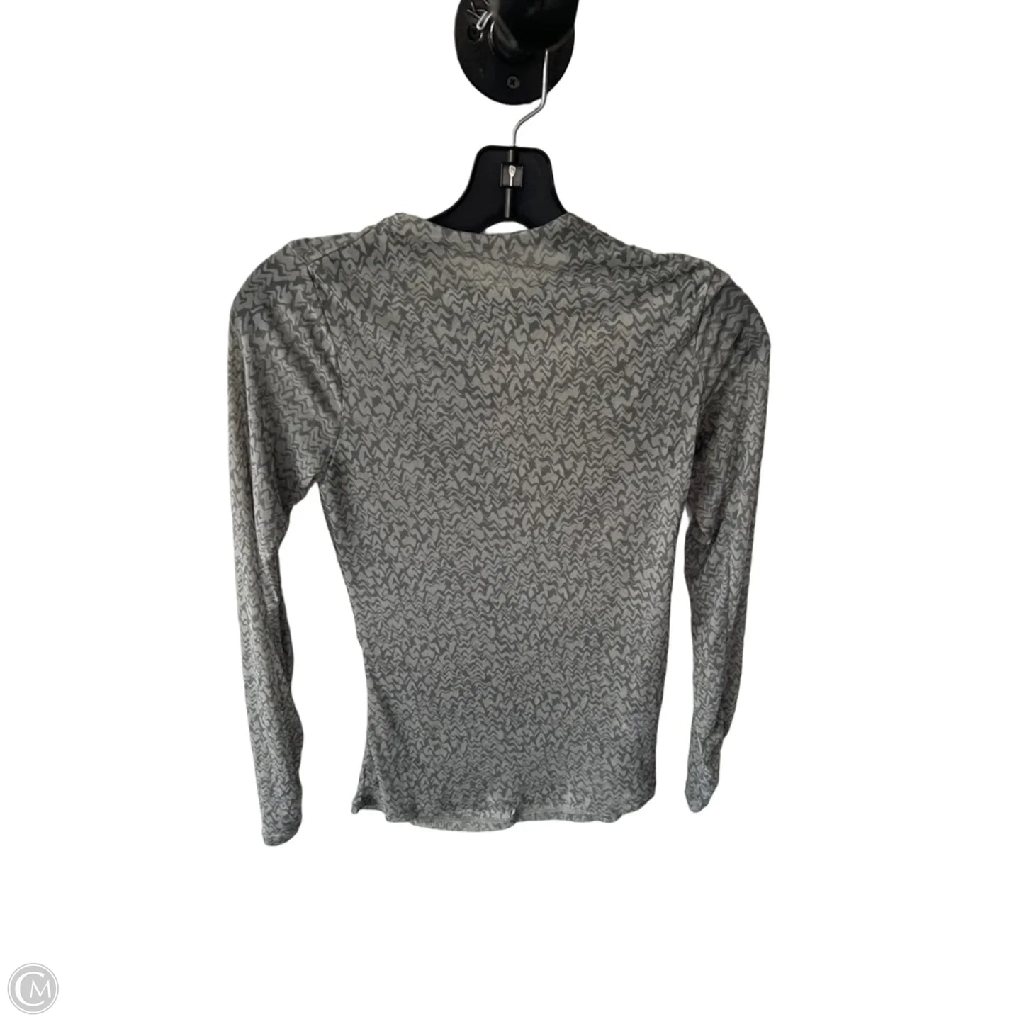 Top Long Sleeve By Zella In Grey, Size: Xs