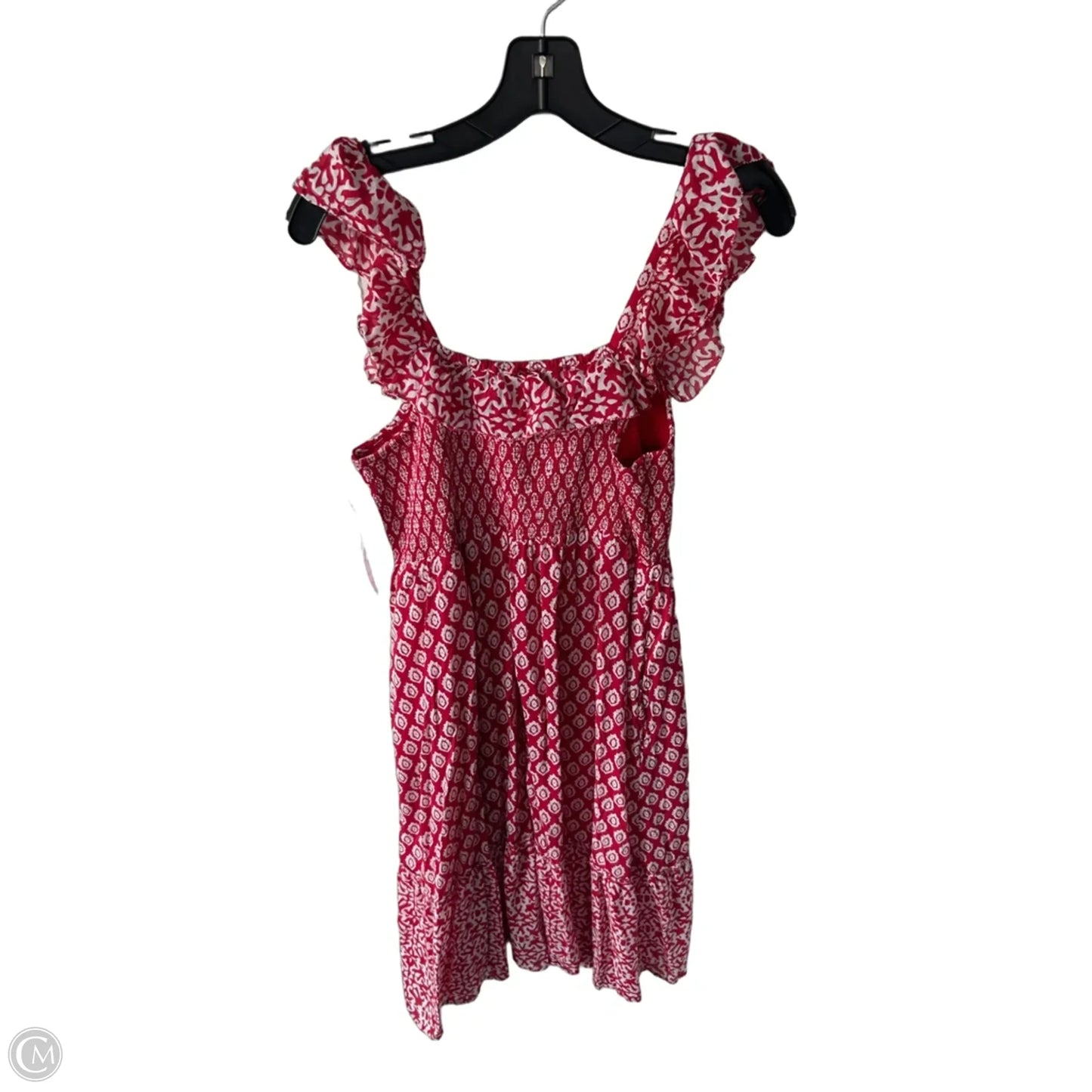 Dress Casual Midi By Vineyard Vines In Red, Size: Xs