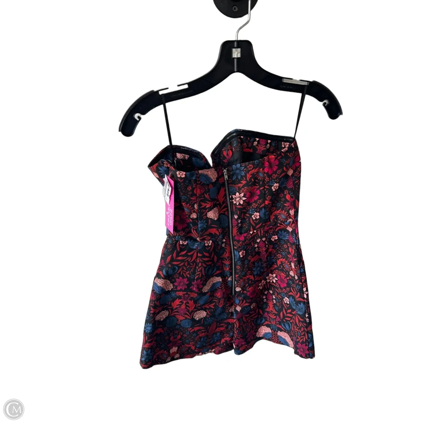 Romper By H&m In Black & Red, Size: M