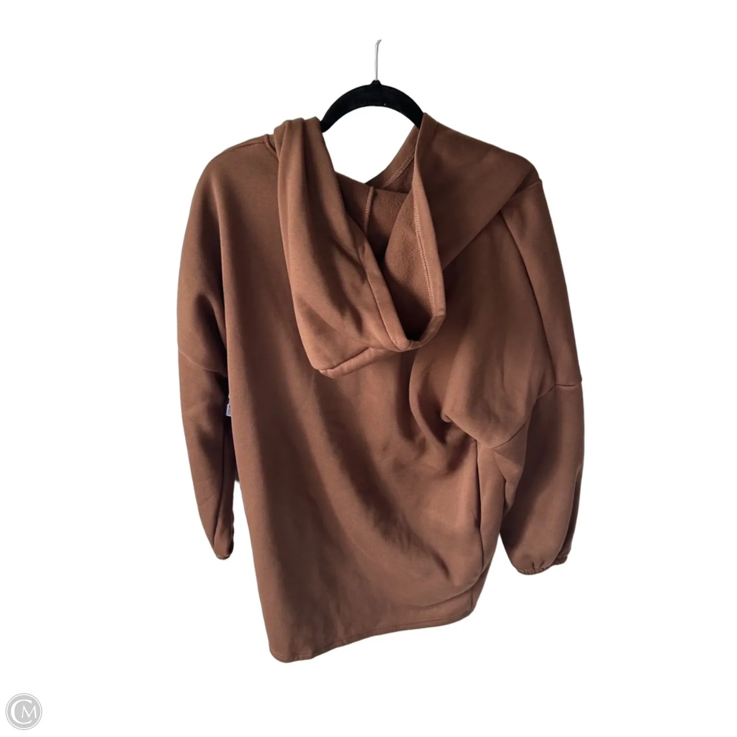 Jacket Shirt By Cme In Brown, Size: M