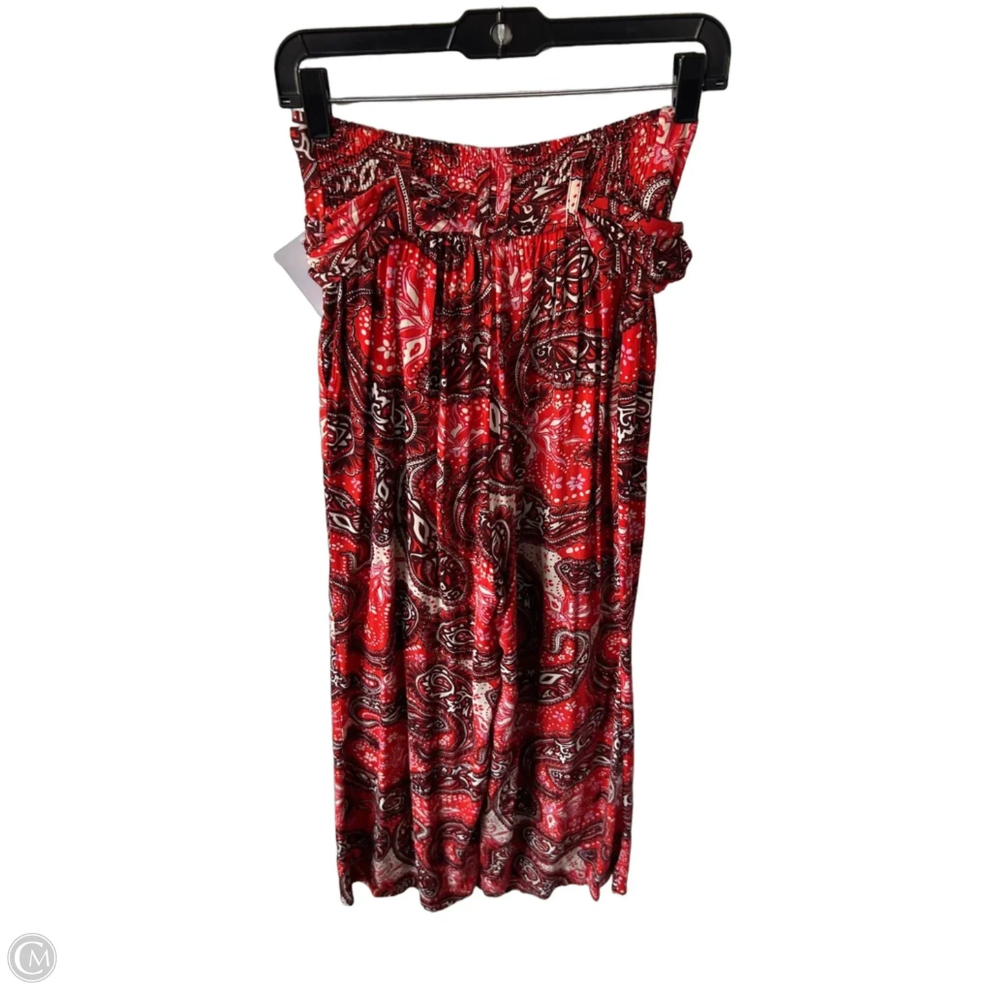 Pants Wide Leg By Free People In Orange & Red, Size: Xs