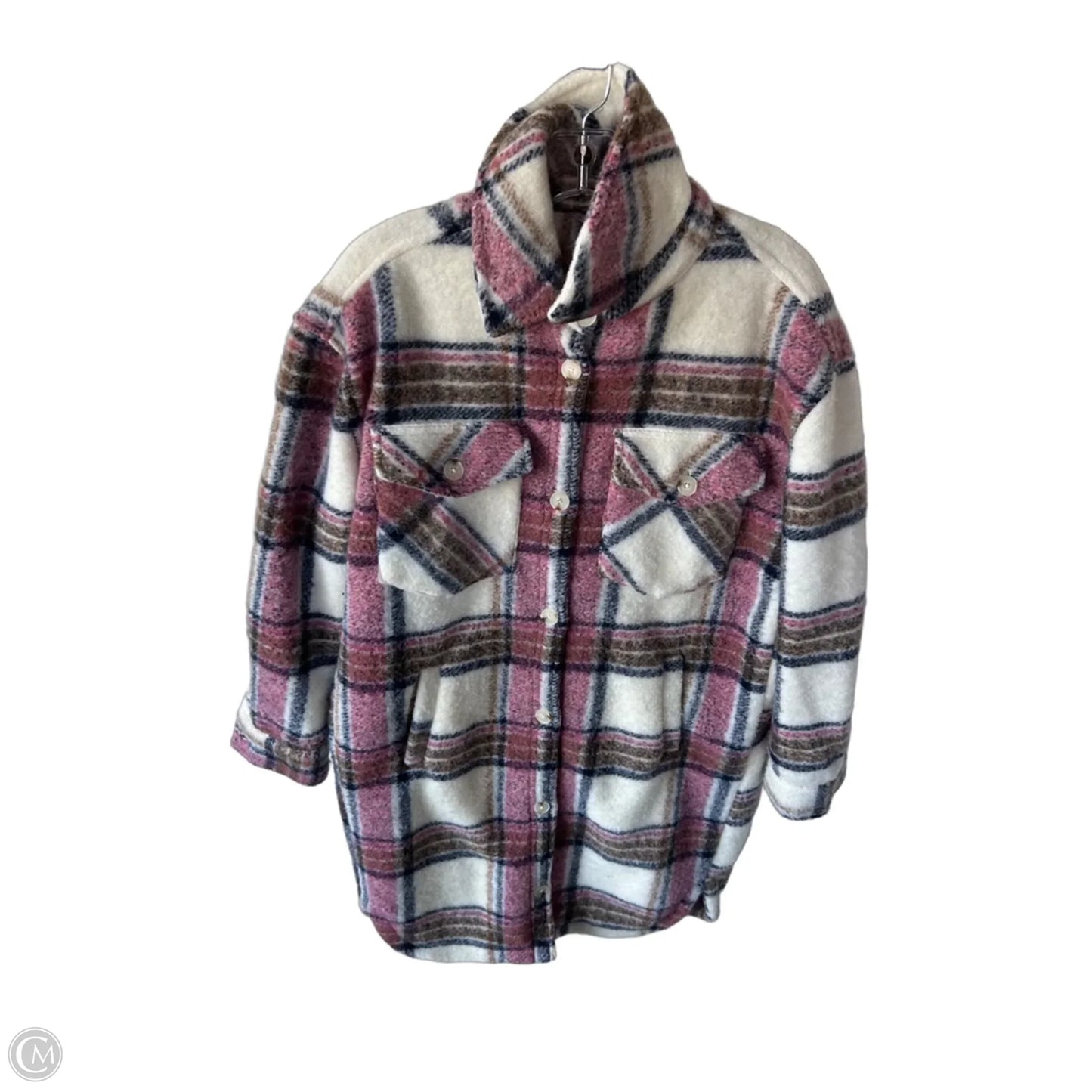 Coat Other By Blanknyc In Cream & Pink, Size: S