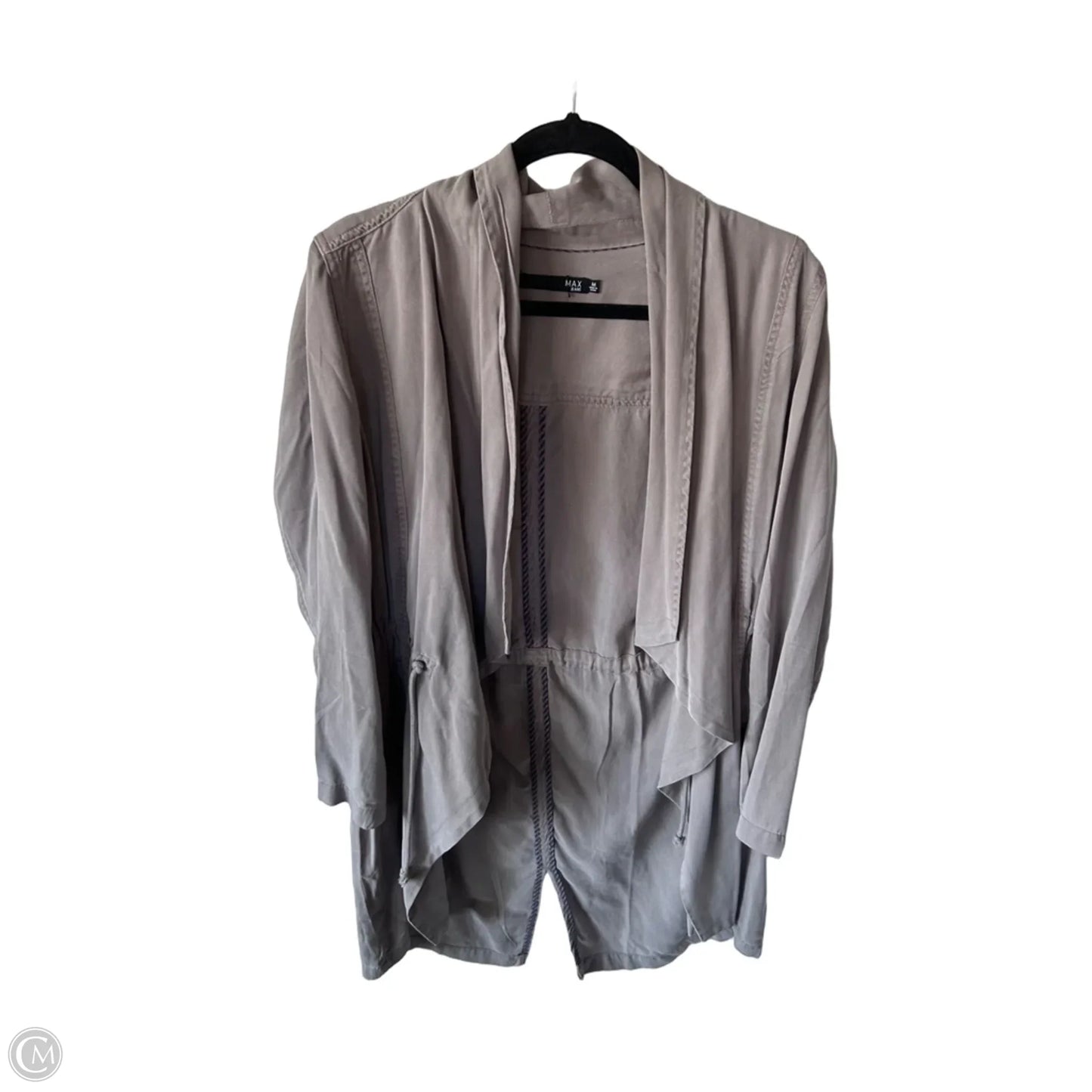 Jacket Utility By Clothes Mentor In Brown, Size: M
