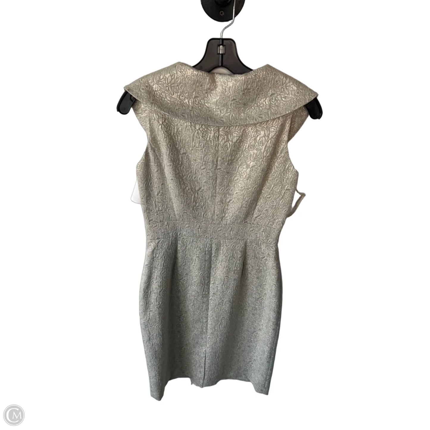 Dress Party Midi By Tahari By Arthur Levine In Gold, Size: S