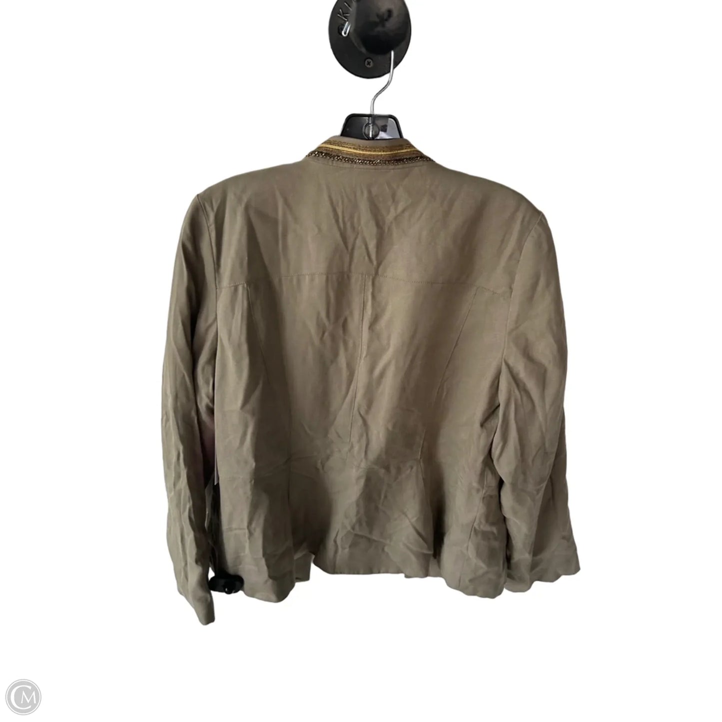 Blazer By Chicos In Green, Size: M