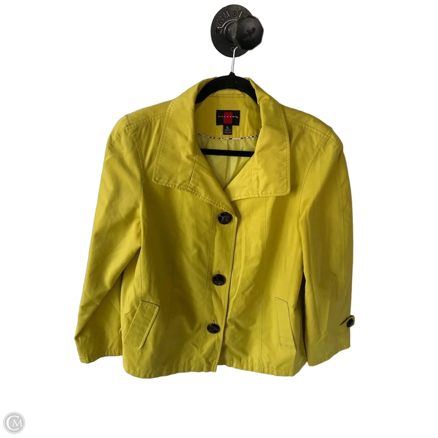 Jacket Other By Gallery In Yellow, Size: Xl