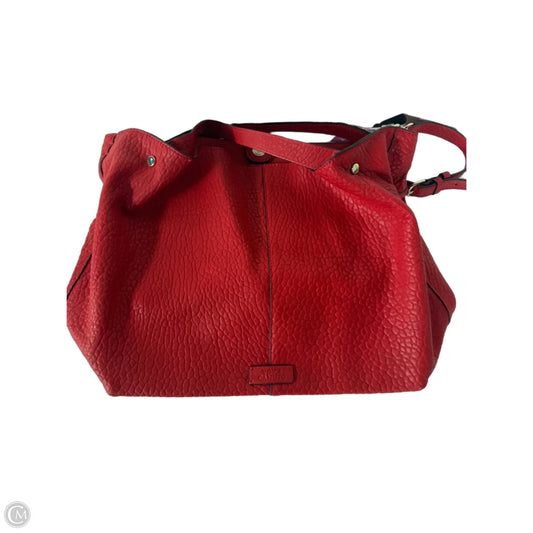 Handbag Leather By Vince Camuto, Size: Large