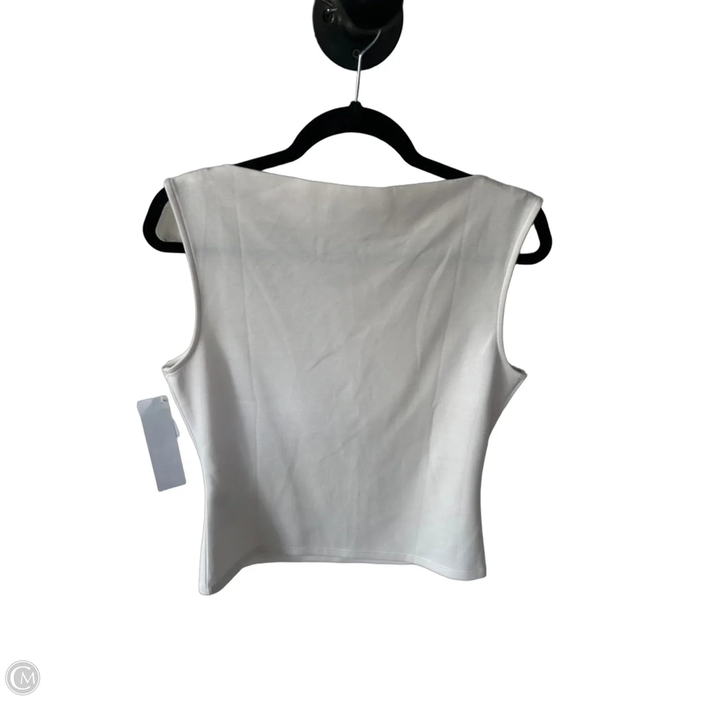 Top Sleeveless By Banana Republic In White, Size: M
