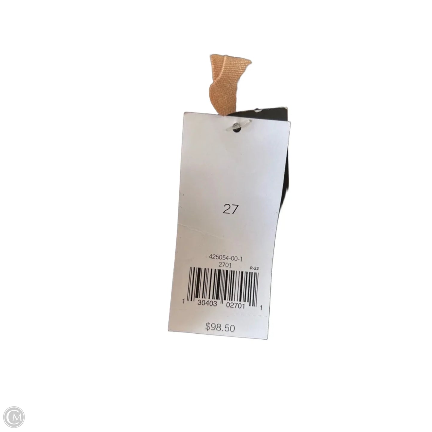 Jeans Skinny By Banana Republic In Black Denim, Size: 4