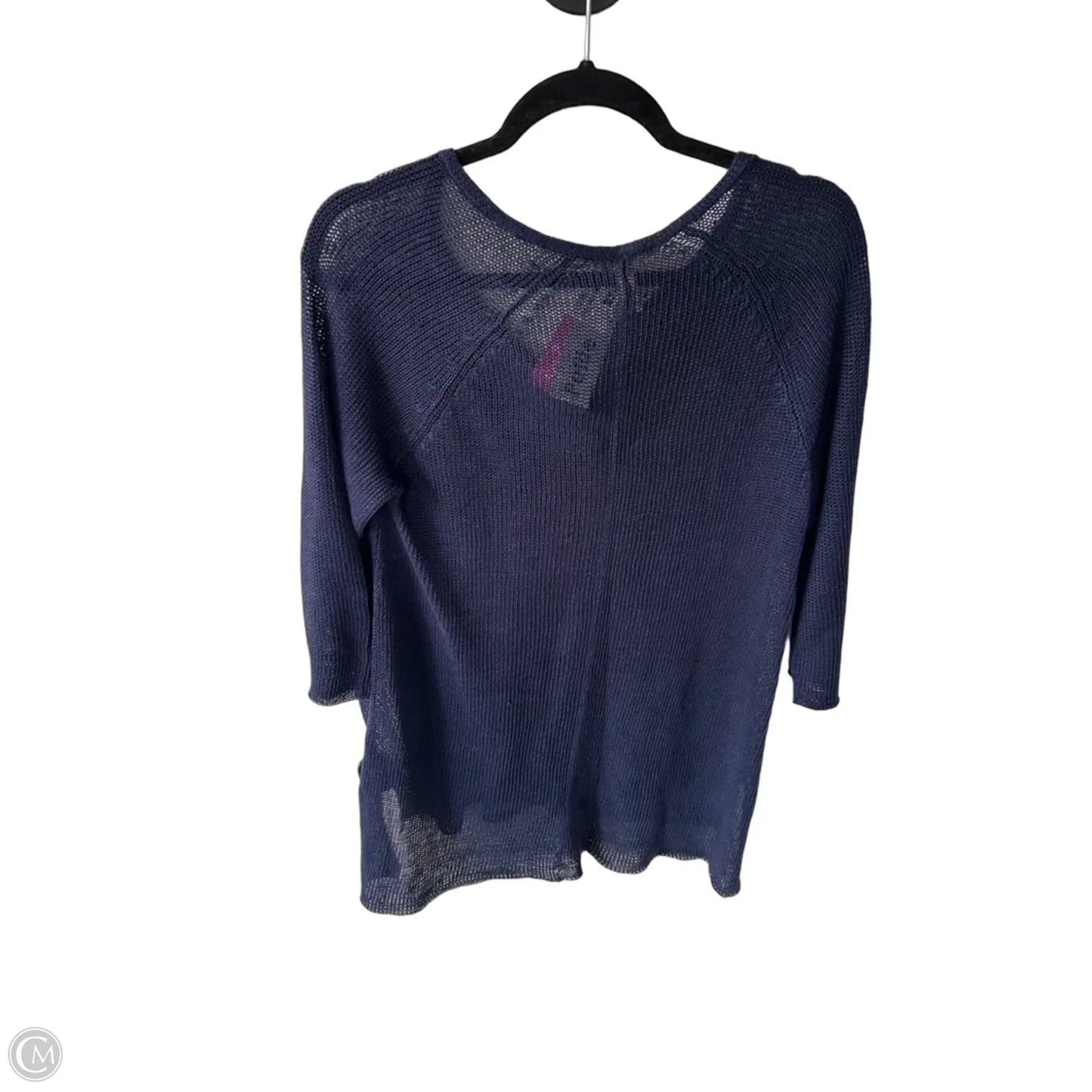 Sweater By Eileen Fisher In Navy, Size: Lp