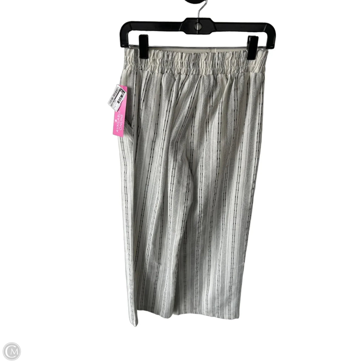 Pants Linen By Sienna Sky In Black & White, Size: S