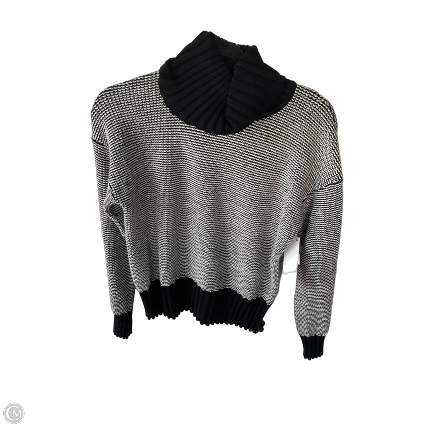 Sweater By Banana Republic In Black & White, Size: S