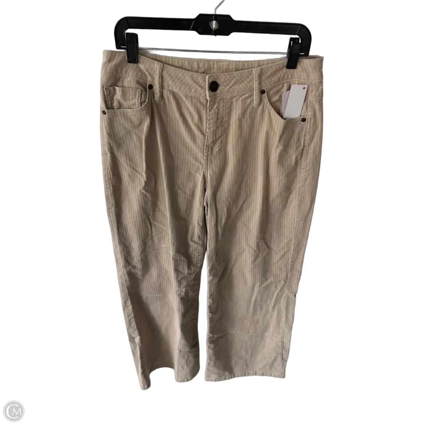 Pants Corduroy By Cabi In Tan, Size: 4