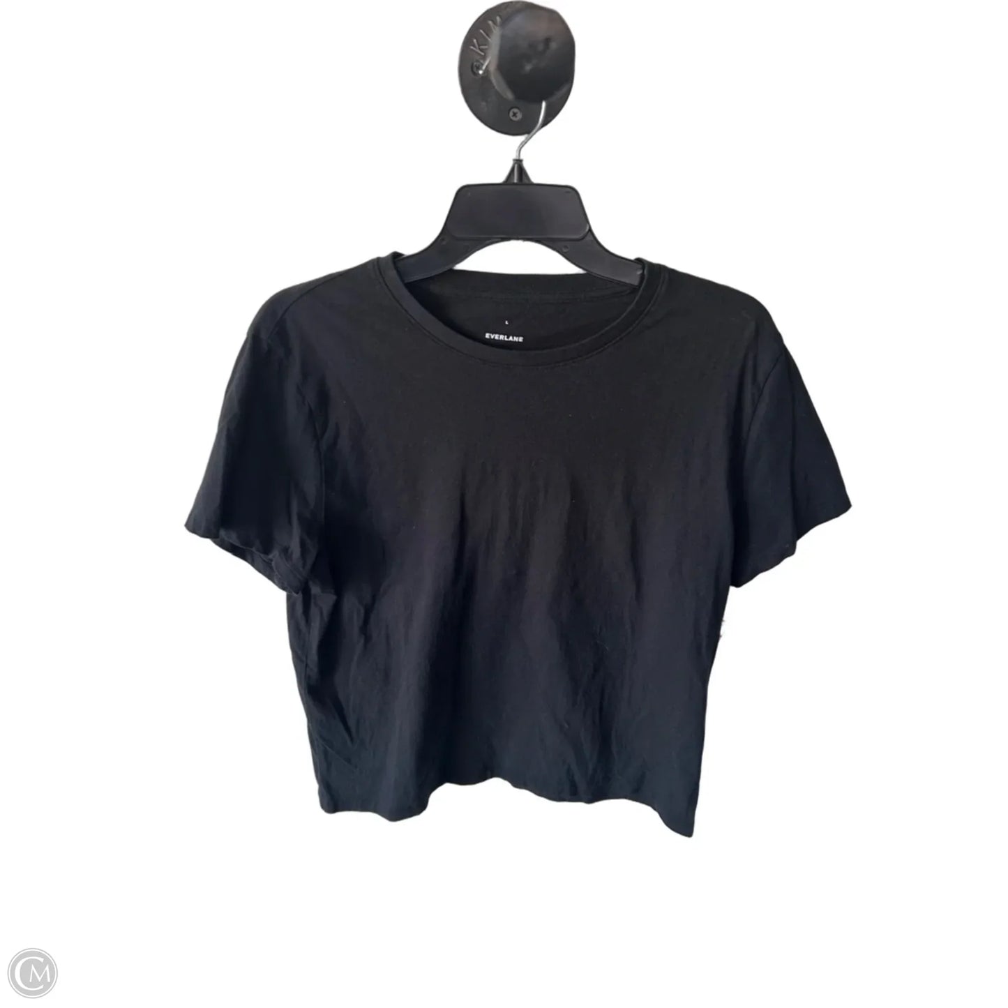 Top Short Sleeve Basic By Everlane In Black, Size: L