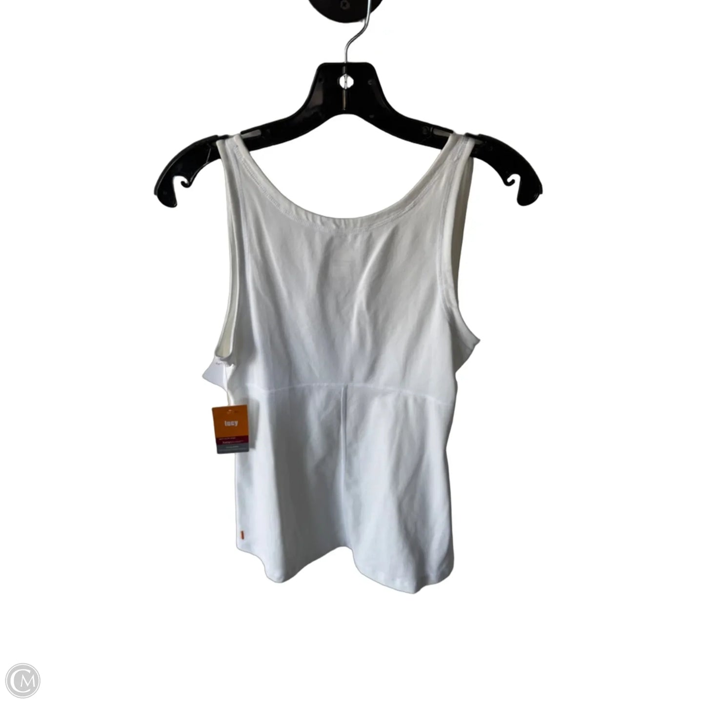 Athletic Tank Top By Lucy In White, Size: M