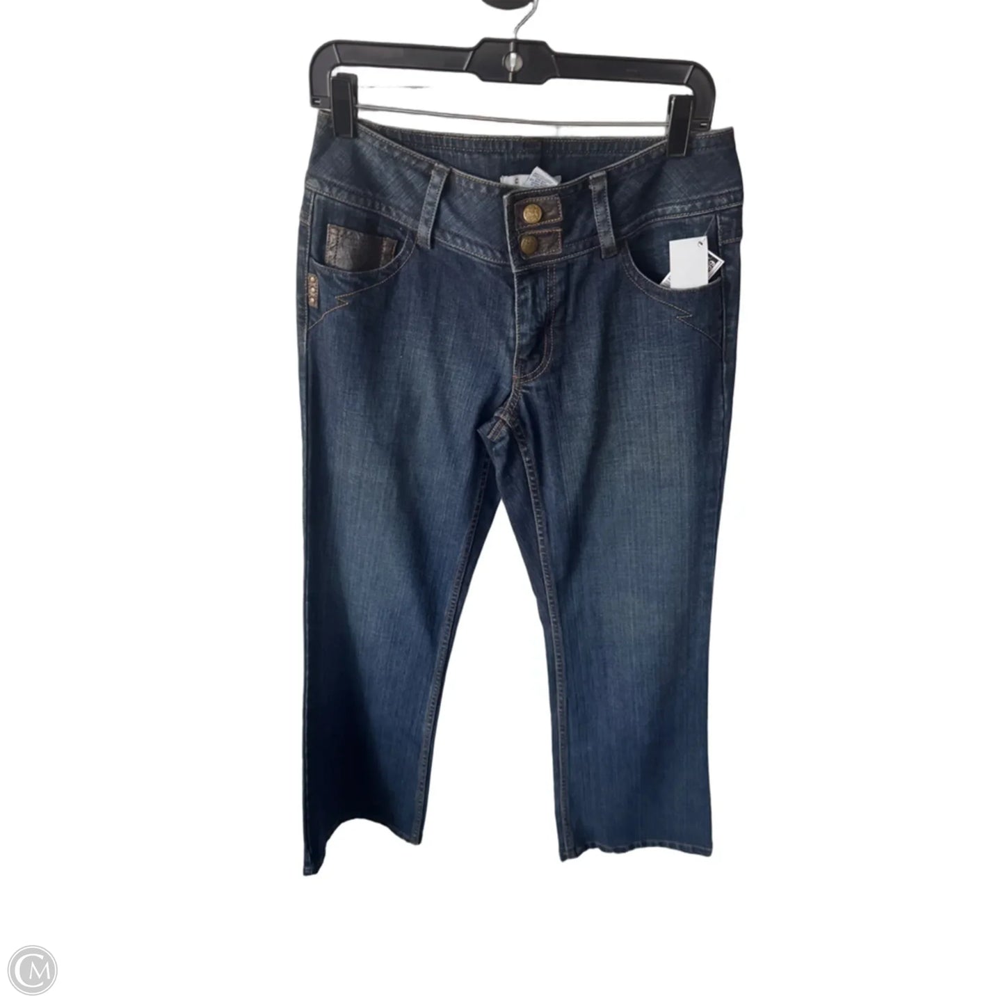 Jeans Boot Cut By Cabi In Blue Denim, Size: 6