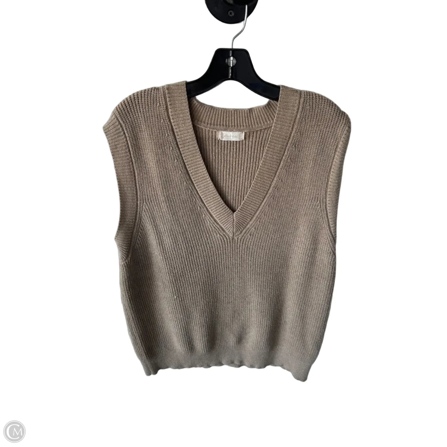 Vest Sweater By Altard State In Brown, Size: L