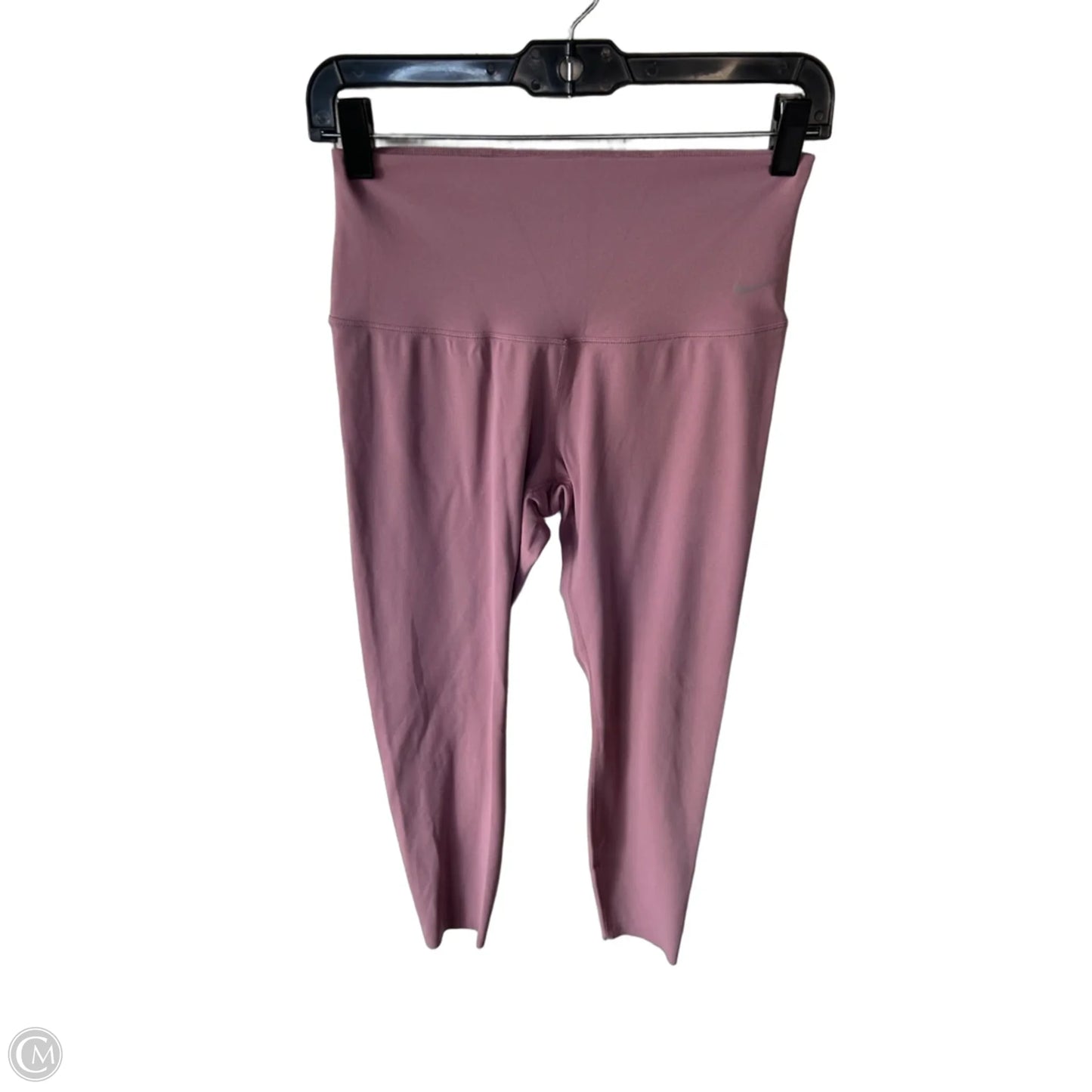 Athletic Leggings By Nike In Pink, Size: M