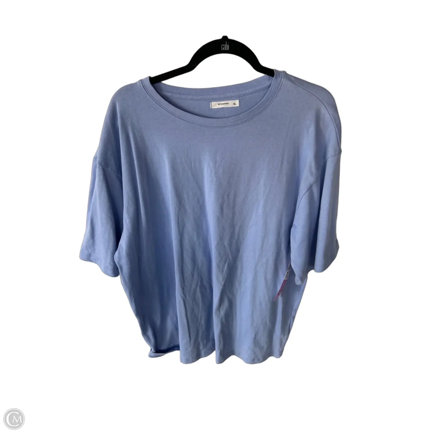 Top Short Sleeve Basic By Clothes Mentor In Blue, Size: Xl