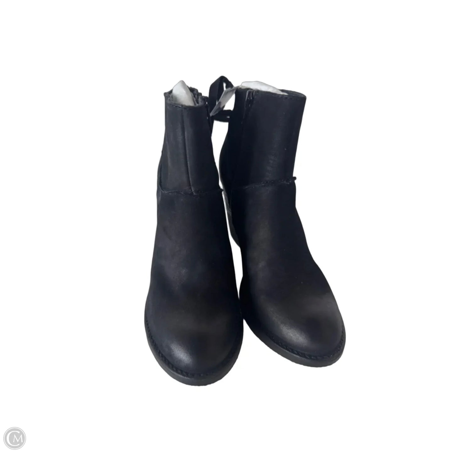 Boots Ankle Heels By Steve Madden In Black, Size: 7