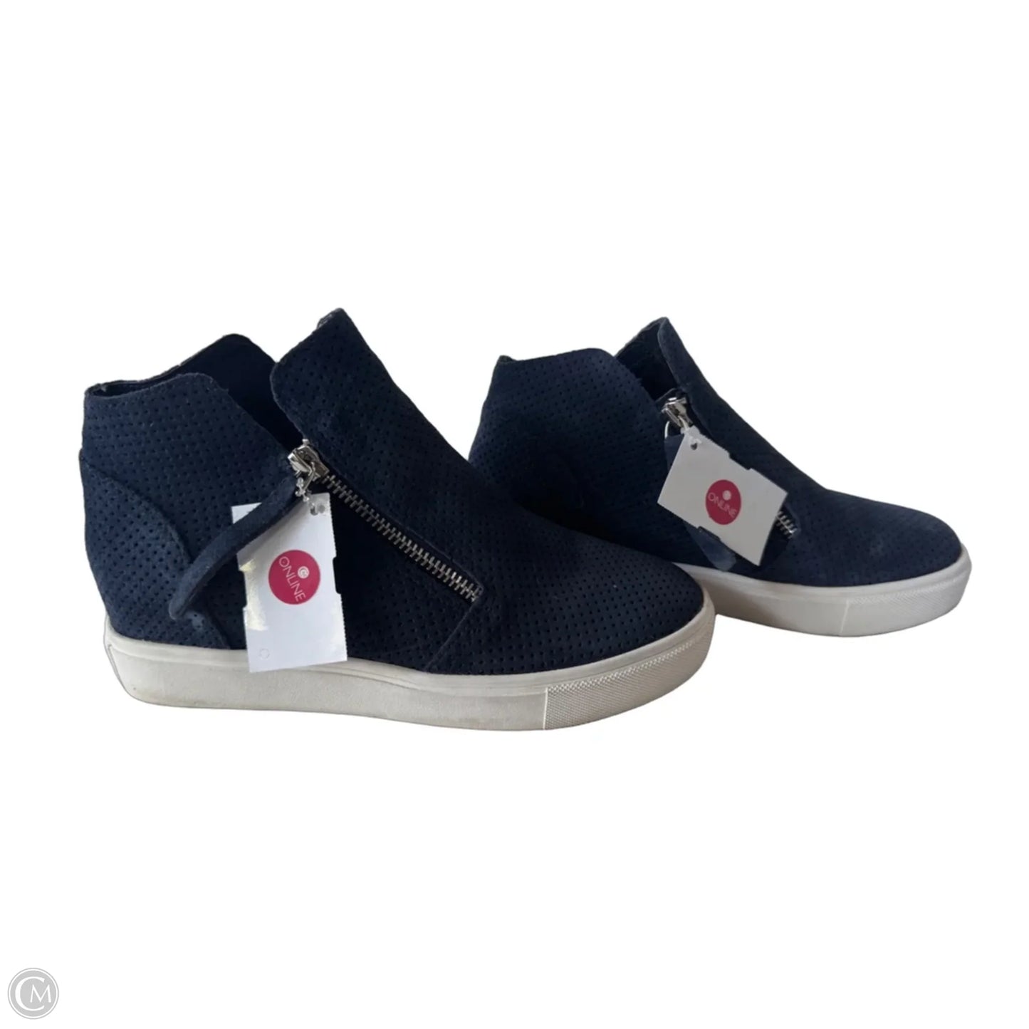 Shoes Sneakers By Steve Madden In Blue, Size: 6.5