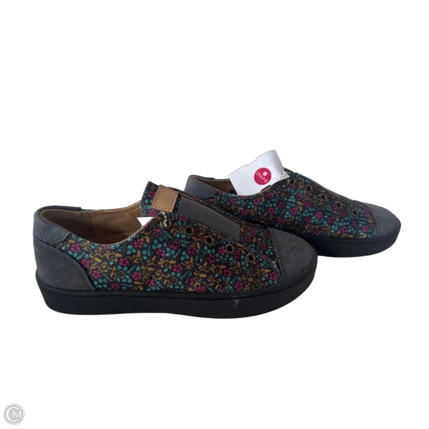 Shoes Sneakers By Spenco In Grey & Tan, Size: 6.5