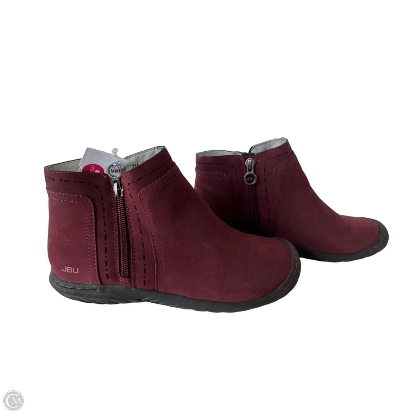 Boots Ankle Flats By Jbu By Jambu In Red, Size: 7