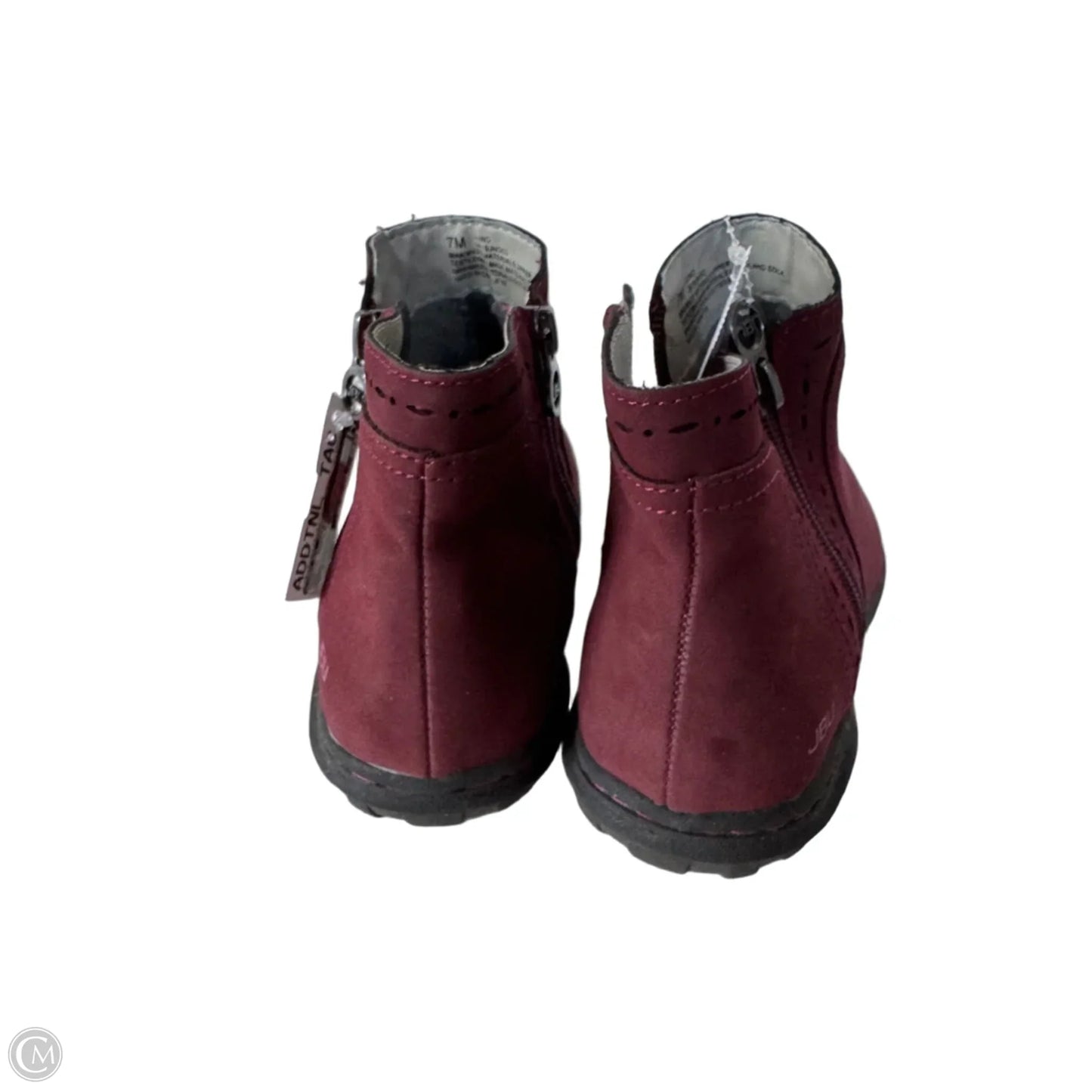 Boots Ankle Flats By Jbu By Jambu In Red, Size: 7