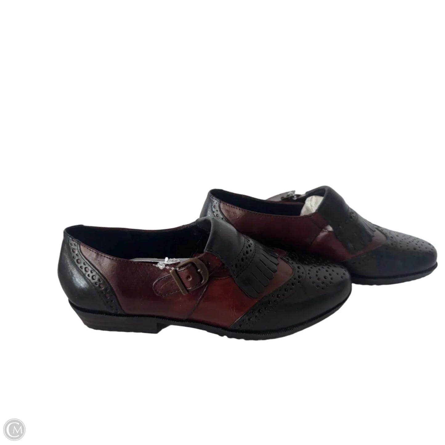 Shoes Flats By Westies In Black & Brown, Size: 6.5