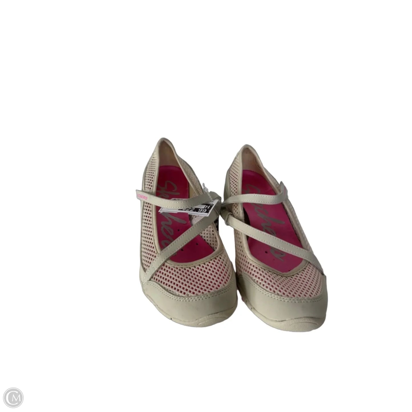 Shoes Flats By Skechers In Cream, Size: 6.5
