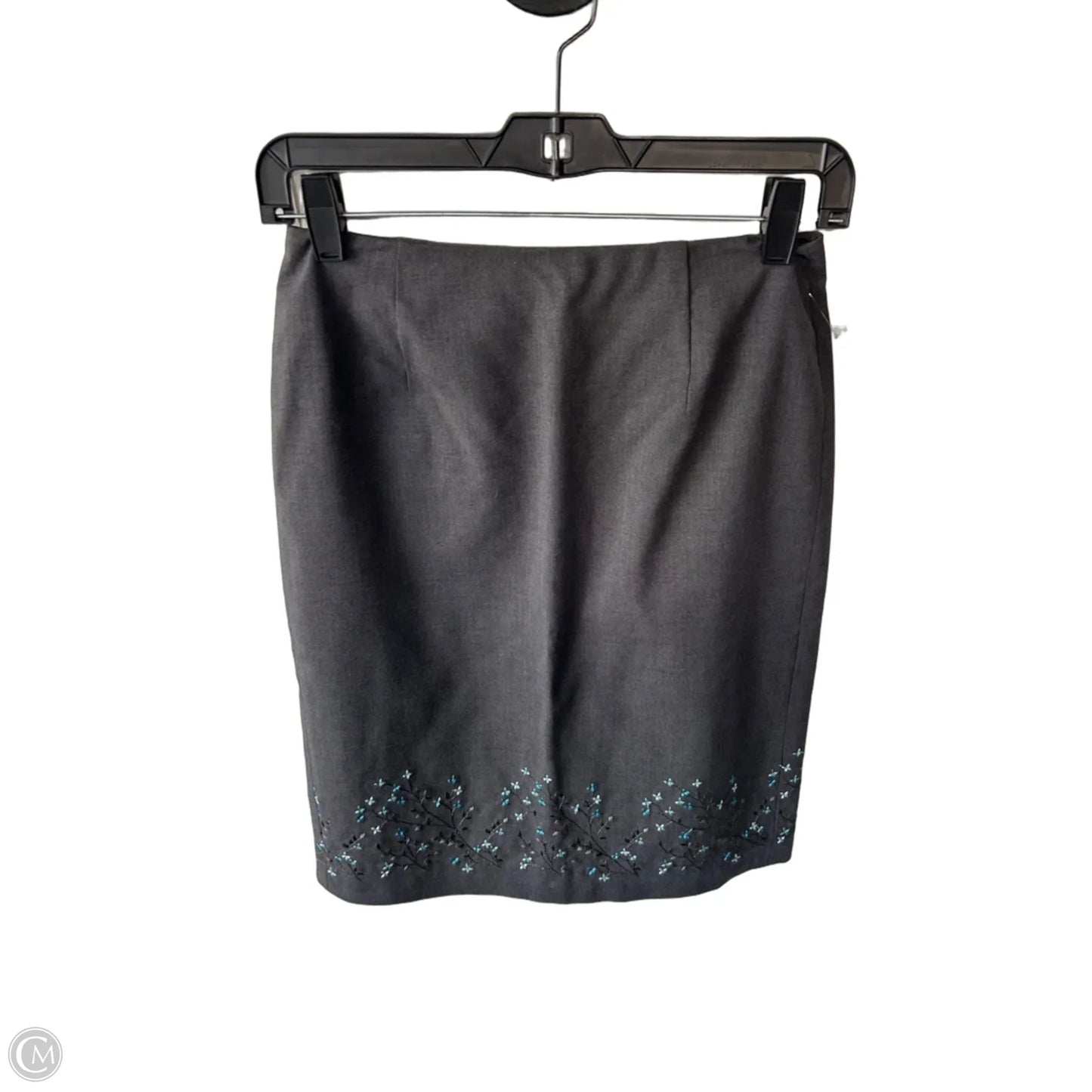 Skirt Midi By Loft In Grey, Size: 2p