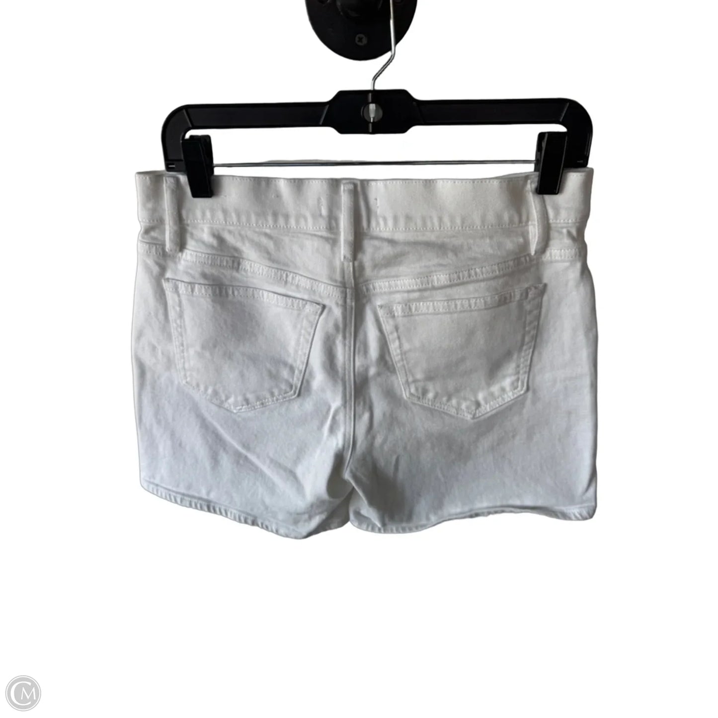 Shorts By Loft In White Denim, Size: 4