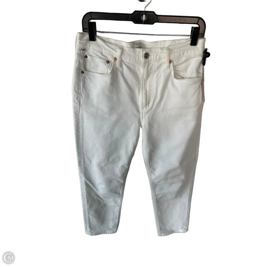 Jeans Straight By Citizens Of Humanity In White Denim, Size: 6