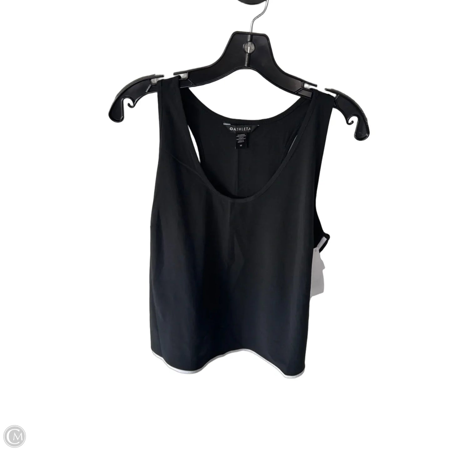 Athletic Tank Top By Athleta In Black, Size: M