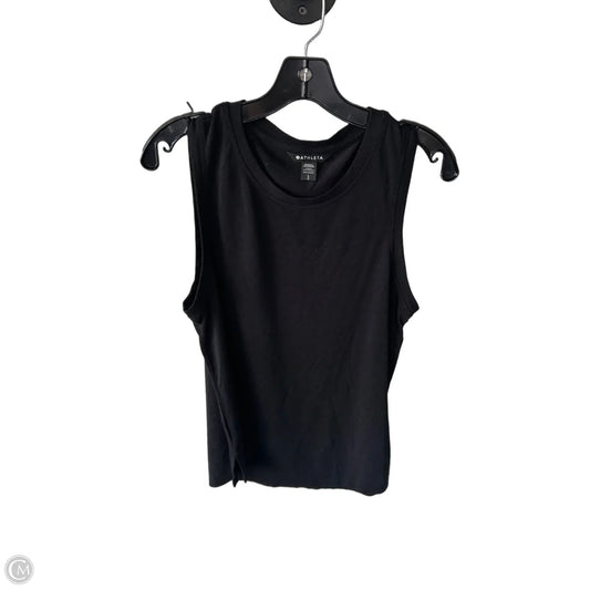 Athletic Tank Top By Athleta In Black, Size: L