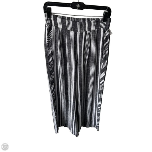 Pants Wide Leg By Tribal In Black & White, Size: Xs
