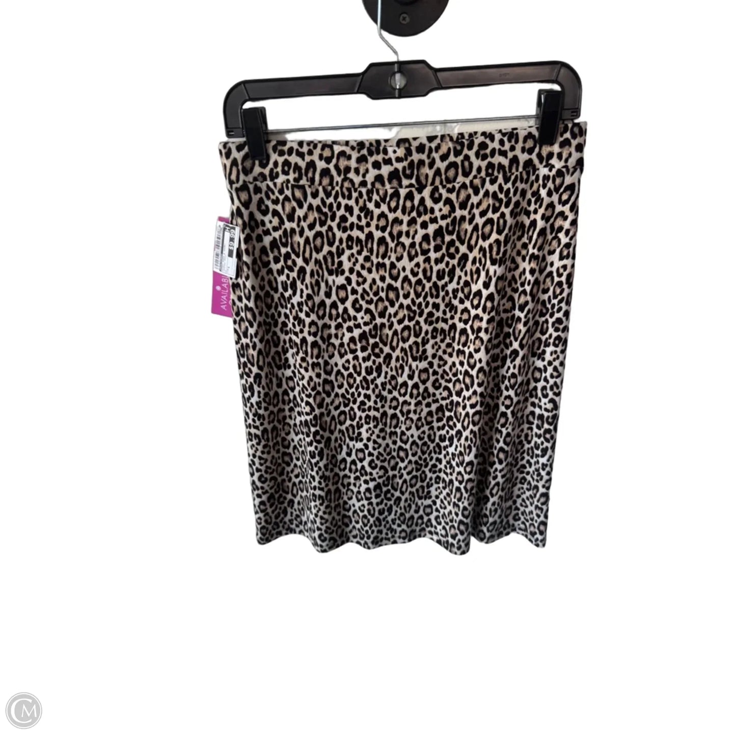Skirt Mini & Short By Philosophy In Leopard Print, Size: S