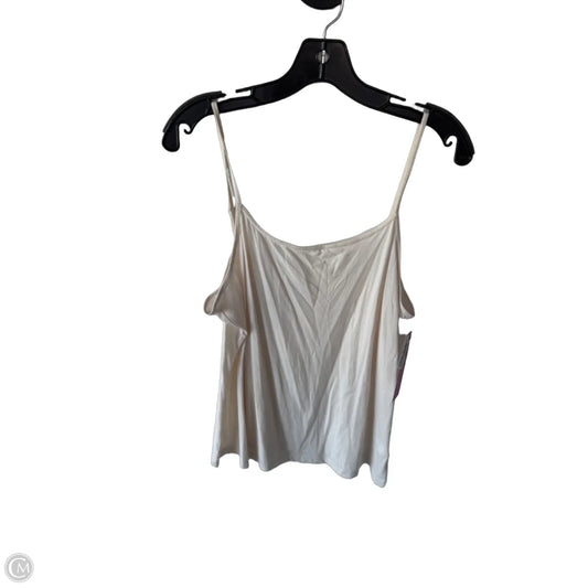 Tank Top By Sonoma In Cream, Size: Xl