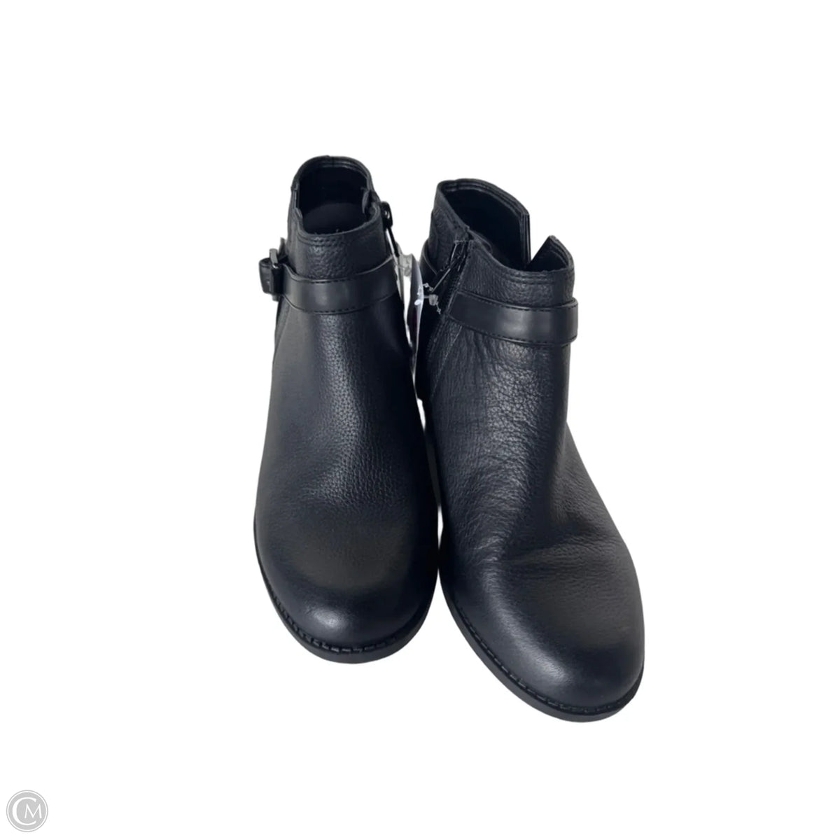Boots Ankle Heels By Vionic In Black, Size: 6.5