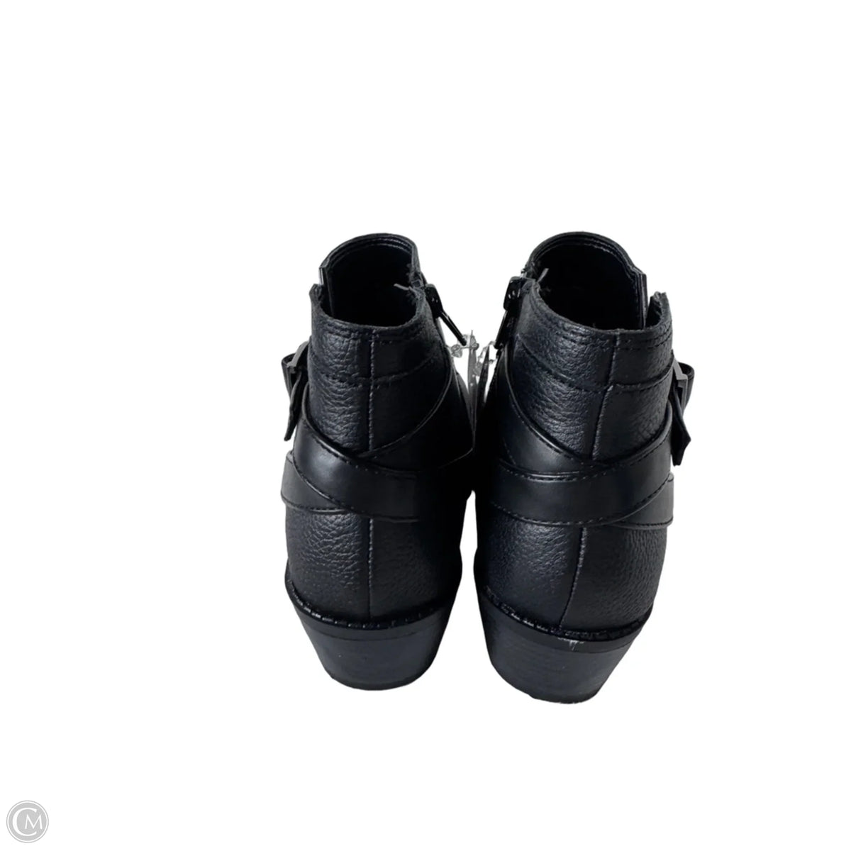 Boots Ankle Heels By Vionic In Black, Size: 6.5
