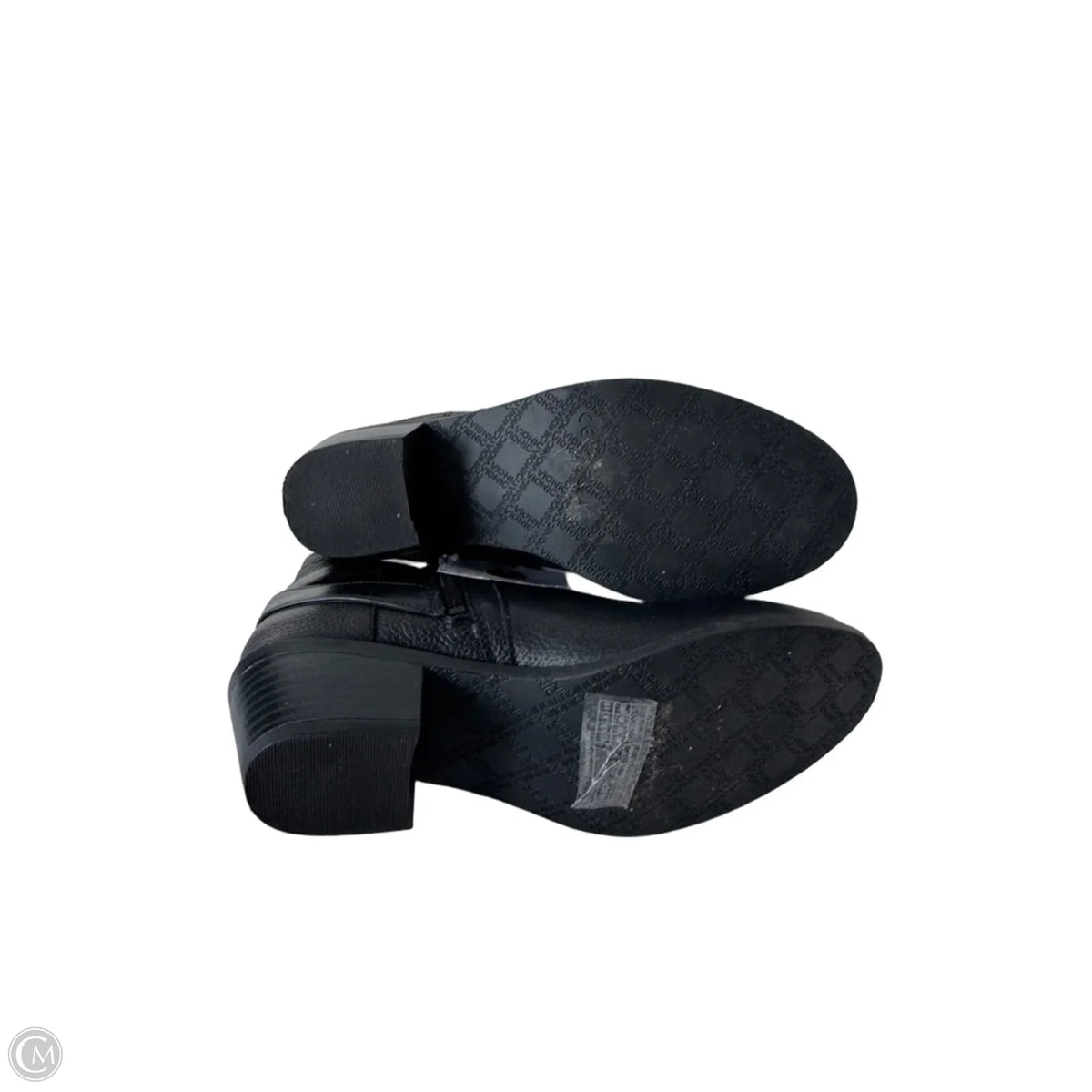 Boots Ankle Heels By Vionic In Black, Size: 6.5