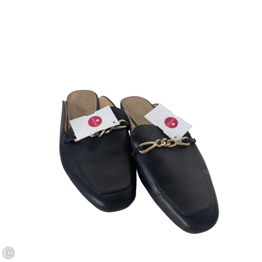 Shoes Flats By Naturalizer In Black & Gold, Size: 8